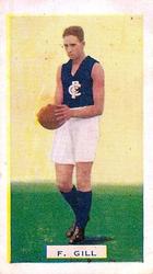 1934 Hoadley's Victorian Footballers #50 Frank Gill Front
